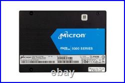 Micron 9300pro 15.36TB SSD NVMe PCIe 3.0x4 U. 2 TLC MTFDHAL15T3TDP-1AT1ZABYY