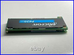 Micron P420m 1.4TB SSD PCIe MTFDGAR1T4MAX RealSSD NVMe HHHL Solid State Drive