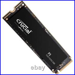 NEW Crucial P3 4TB PCIe Gen3 3D NAND NVMe M. 2 SSD, up to 3500MB/s CT4000P3SSD8