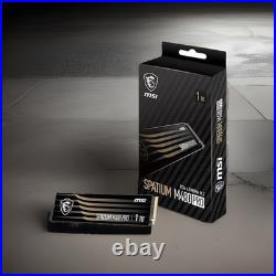NEW Factory Sealed MSI Spatium 1tb M480 PRO NVMe M. 2 PCIe 4.0 x4 SSD 7400 mb/s