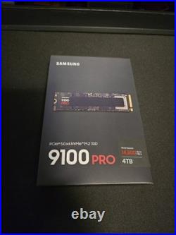 NEW SAMSUNG SSD 9100 PRO 4TB PCIe 5.0x4 M. 2 2280 MZ-VAP4T0B/AM (SEALED)
