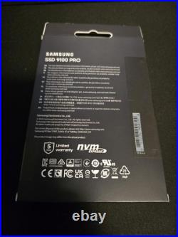 NEW SAMSUNG SSD 9100 PRO 4TB PCIe 5.0x4 M. 2 2280 MZ-VAP4T0B/AM (SEALED)