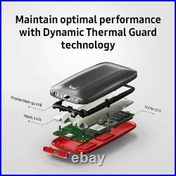 NEW SAMSUNG SSD X5 1TB PCIE NVME PORTABLE TB3 ULTRA FAST SSD For MAC & PC