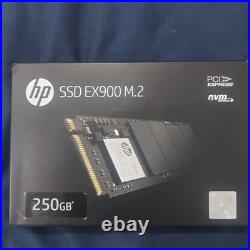 NEW SEALED HP EX900 250GB NVMe M. 2 2280 PCIe 3.0 x4 Internal SSD 2YY43AA#ABC