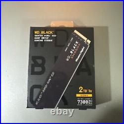 NEW SEALED Western Digital WD Black SN850X 2TB NVMe SSD Drive WD BLACK