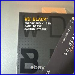 NEW SEALED Western Digital WD Black SN850X 2TB NVMe SSD Drive WD BLACK