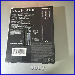 NEW SEALED Western Digital WD Black SN850X 2TB NVMe SSD Drive WD BLACK