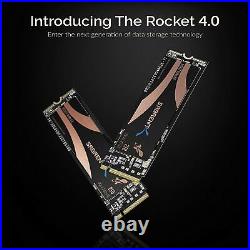 NEW Sabrent 2TB Rocket NVMe PCIe 4.0 M. 2 SB-ROCKET-NVME4-2TB w Heatsink 5000MBPS