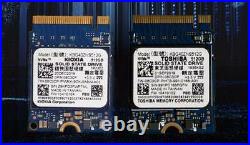 NEW Toshiba BG4 512GB M. 2 2230 PCIe NVMe SSD KBG40ZNS512G 500GB RARE