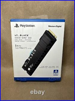 NEW WD BLACK SN850P NVMe SSD 1TB Internal for PS5 Sealed PlayStation Plus NEW