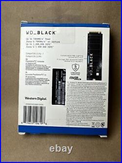 NEW WD BLACK SN850P NVMe SSD 1TB Internal for PS5 Sealed PlayStation Plus NEW