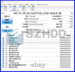 NEW WD PC SN740 2TB 2230 NVMe PCIe 4x4 SSD For Steam Deck Dell ASUS ROG Ally Z1 NEW WD PC SN740 2TB 2230 NVMe PCIe 4x4 SSD For Steam Deck Dell ASUS ROG Ally Z1