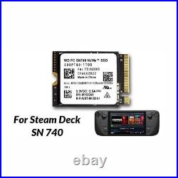 NEW WD SN740 2TB 2230 NVMe PCIe 4x4 SSD For Steam Deck Microsoft Surface Pro 9