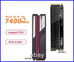 NVMe M2 2TB 1TB Internal Solid State Hard Drive M. 2 PCIe 4.0x4 2280 SSD Disk