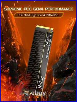 NVMe M2 2TB 1TB Internal Solid State Hard Drive M. 2 PCIe 4.0x4 2280 SSD Disk