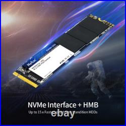 Netac 1TB Internal SSD Solid State Drive M. 2 2280 PCIe3.0 NVMe 2500MB/s