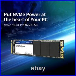Netac 1TB Internal SSD Solid State Drive M. 2 2280 PCIe3.0 NVMe 2500MB/s