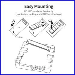 Netac 1TB Internal SSD Solid State Drive M. 2 2280 PCIe3.0 NVMe 2500MB/s