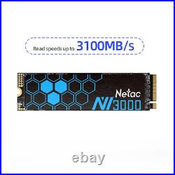 Netac 2TB 1TB 500GB Internal SSD M. 2 PCIe3.0 Solid State Drive lot SATA SSD