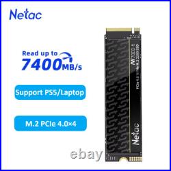 Netac 2TB Internal SSD PCle Gen 4x4 NVMe 7300MB/s