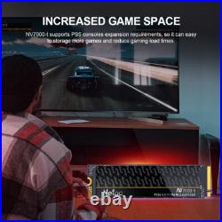 Netac 2TB Internal SSD PCle Gen 4x4 NVMe 7300MB/s