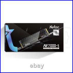 Netac 2TB Internal SSD PCle Gen 4x4 NVMe 7300MB/s