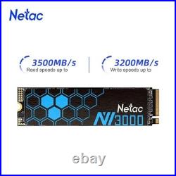 Netac 500GB SSD NVMe M. 2 2280 PCIe 3.0 Internal Solid State Drive 3500MB/s
