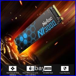 Netac 500GB SSD NVMe M. 2 2280 PCIe 3.0 Internal Solid State Drive 3500MB/s
