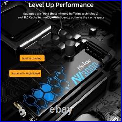 Netac 500GB SSD NVMe M. 2 2280 PCIe 3.0 Internal Solid State Drive 3500MB/s