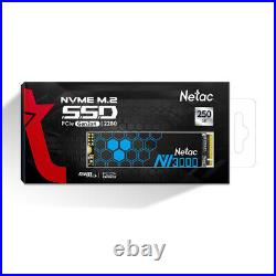 Netac Internal SSD 2TB Solid State Drive M. 2 2280 PCIe Gen 3 x4 NVMe 3100MB/s