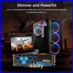 Netac M. 2 2280 1TB PCIe3.0 NVMe 1.4 3D NAND Internal Solid State Drive
