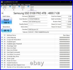 New 4TB Samsung 9100 PRO M. 2 NVMe PCIe 5.0 SSD Solid State Drive MZ-VAP4T0