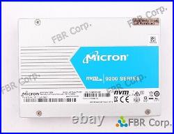 New 7.6TB Micron 9200 PRO PCIe NVMe 2.5 U. 2 SSD 7.68TB MTFDHAL7T6TCT-1AR1ZABY