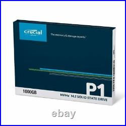 New Crucial P2 1TB 2TB 3D NAND NVMe PCIe M. 2 SSD Internal Solid State Drive