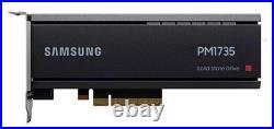 New Dell 0Y7D7D Samsung PM1735 1.6TB HHHL PCIE 4.0 NVME MZPLJ1T6HBJR-00AD3 SSD