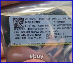 New Dell 1TB PCIe NVMe M. 2 2280 Gen4 SSD 15M6F HFS001TEM9X152N PC811M280S