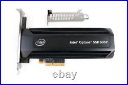 New Intel/HP OPTANE SSD 9 OPTANE 905P 480GB PCIE 3.0 X4 NVMe