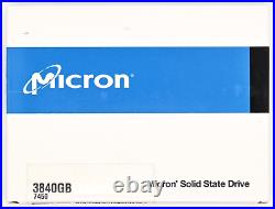 New Micron 7450 Pro 3.84TB SSD U. 3 2.5in PCIe 4.0 NVME MTFDKCC3T8TFR-1BC1ZABYYR