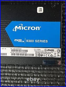 New Micron MTFDHAL3T8TDP-1AT1ZABYY 9300 PRO 3.84TB NVMe U. 2 Enterprise SSD 2.5