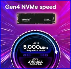 New P3 Plus 2TB PCIe Gen4 3D NAND NVMe M. 2 SSD up to 5000MB/s CT2000P3PSSD8 New P3 Plus 2TB PCIe Gen4 3D NAND NVMe M. 2 SSD up to 5000MB/s CT2000P3PSSD8