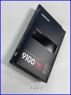 New SAMSUNG 9100 PRO 4TB M. 2 2280 PCIe 5.0x4 NVMe SSD withHeatsink MZ-VAP4T0CW New SAMSUNG 9100 PRO 4TB M. 2 2280 PCIe 5.0x4 NVMe SSD withHeatsink MZ-VAP4T0CW