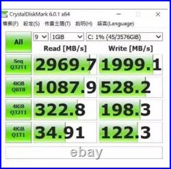 New Samsung PM983 3.84TB M. 3 SSD NVMe 22110 PCIe MZ4LB3T8HALS-00003 MZ-4LB3T80