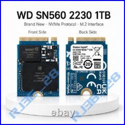 New WD CH SN560 1TB M. 2 2230 SSD NVMe PCIe For Xbox Series X/S Expansion Card