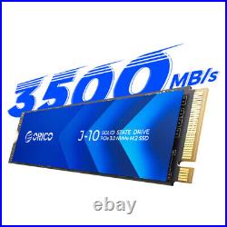 ORICO 2TB M. 2 2280 NVMe SSD Heatsink 3D Internal Solid State Drive 3500MB/s US