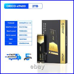 ORICO 4TB Gaming PCIe4.0 M. 2 NVMe SSD PS5 7400MB/S Internal Solid State Drive ORICO 4TB Gaming PCIe4.0 M. 2 NVMe SSD PS5 7400MB/S Internal Solid State Drive
