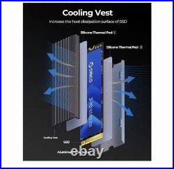 ORICO NVMe SSD 1TB M. 2 with Heatsink, Up to 3100MB/s PCIe Gen3x4 2280 Internal S
