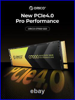 ORICO O7000 PCIe 4.0 M. 2 NVMe SSD & Cooling Vest Design ideal Content Creator US