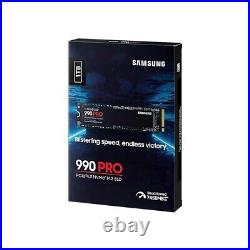 Original Samsung 990 PRO PCIe 4.0 NVMe M. 2 SSD 1TB 7450MB/s Read MZ-V9P1T0BW