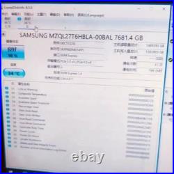 Original Samsung PM9A3 7.68TB SSD U. 2 NVME MZ-QL7T60 PCIE MZQL27T6HBLA-00A07