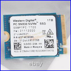 Original WD SN530 1tb/512g NVMe SSD M. 2 2230 For Microsoft Surface Pro X